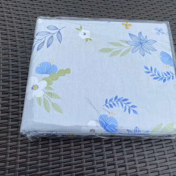 100% Cotton Duvet Cover set Queen 3Pcs Comforter Cover Pillowcases Floral Soft - Picture 3 of 5